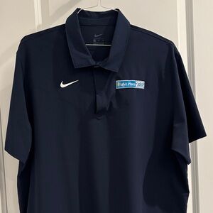 Nike Dri-Fit Men's Dark Blue Polo Shirt